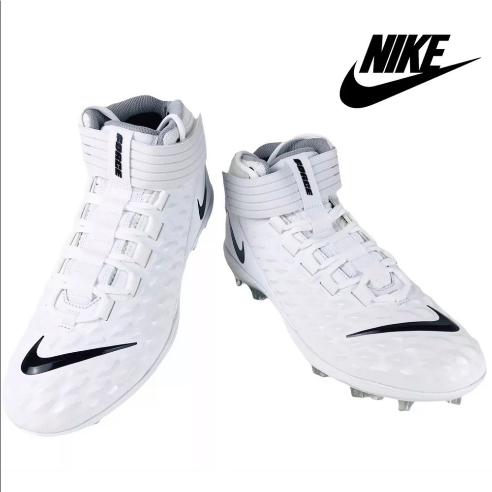 NWT Mens Nike Force Savage 2 TD Football Cleats Sz 10.5 (Ah4000-100) - Picture 2 of 7